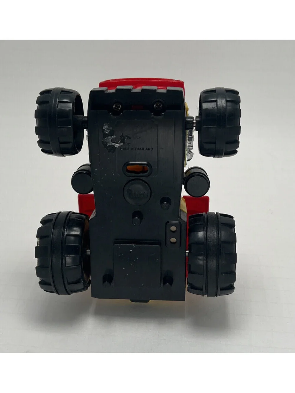 Vintage 1980's Illco Disney Mickey Gyro Powered Tractor Toy Hot Rod